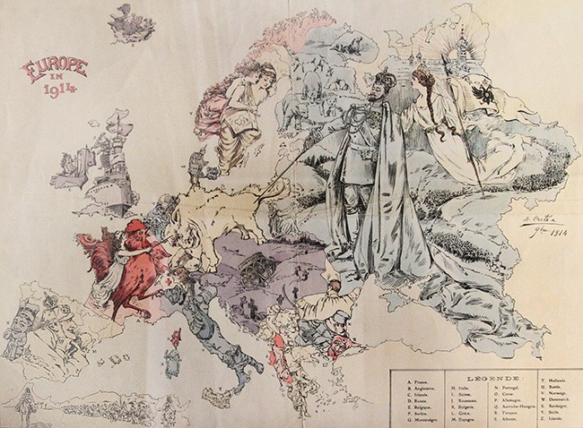Выставка «К 100-летию начала Первой мировой войны: военные карты и планы» —РГБ